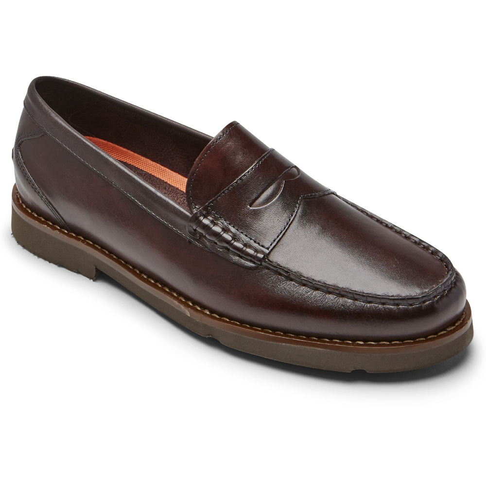 Rockport Loafers Herre Mørke Brune - Modern Prep Penny - UPKC81076